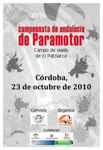 Campeonato de Paramotor de Andalucía 2010