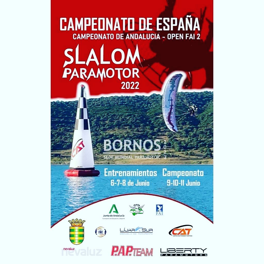 Campeonato España de slalom paramotor 2022