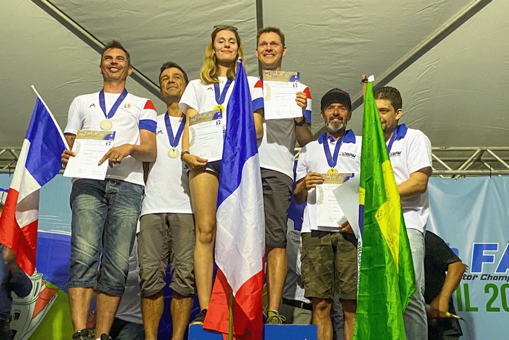 Mundial paramotor 2022 - podium PL2