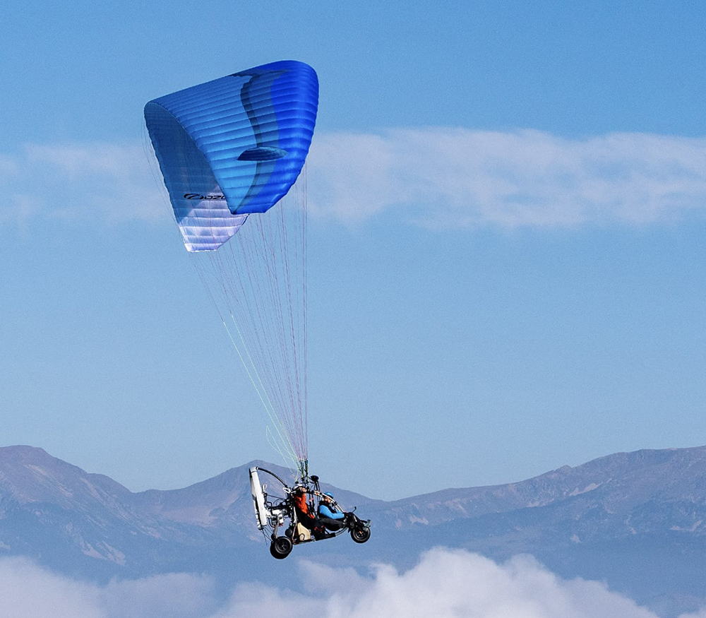 Ozone Triox 2 paraglider.