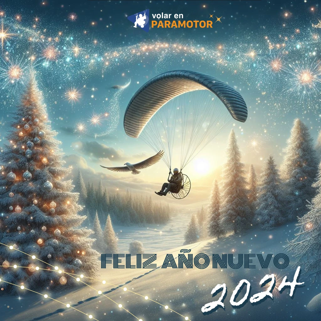 Feliz año nuevo 2024 - Volarenparamotor.com