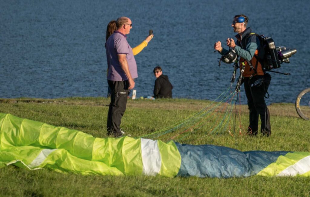 Skydiving Specialists muestra sus 5 modelos Jet Paramotors. cursos adaptación