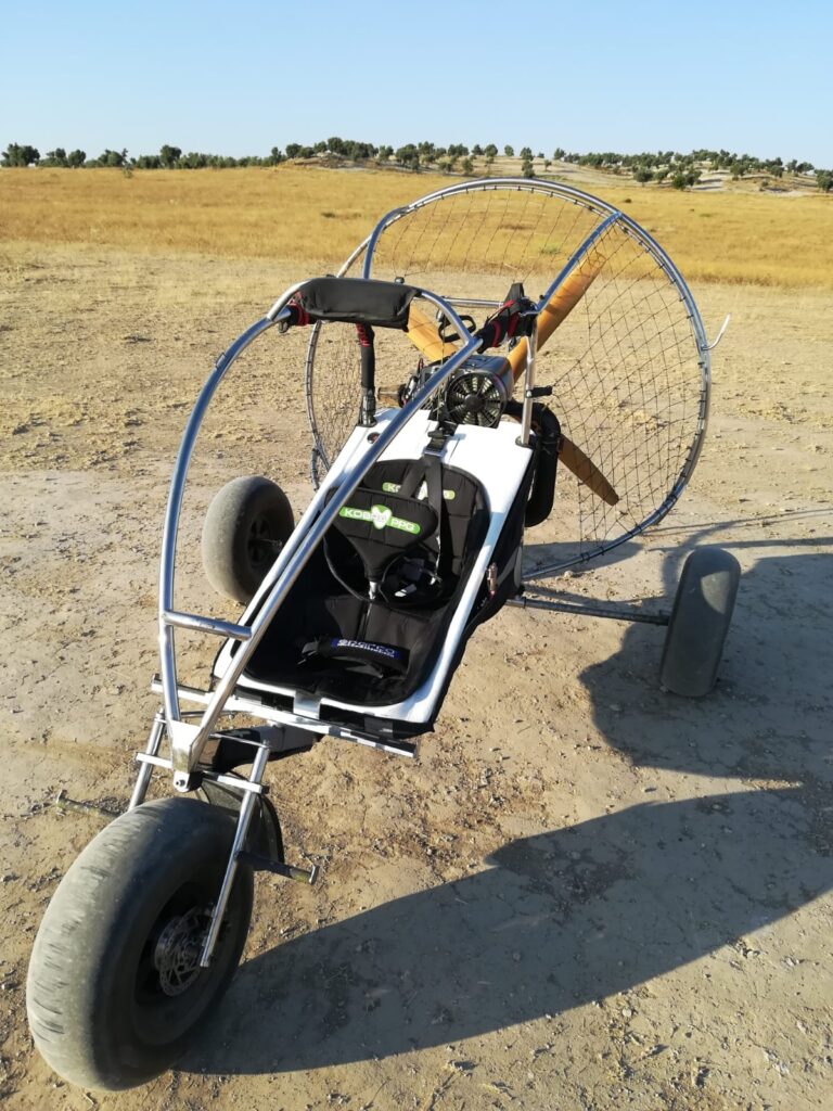 Paratrike Kobra con Rotax 503